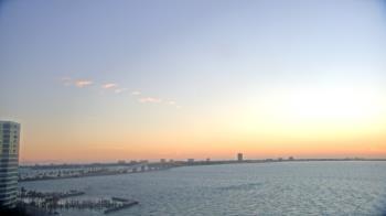 Weather camera view of Van Wezel Performing Arts Hall.