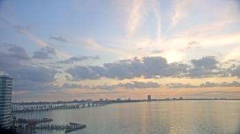 Weather camera view of Van Wezel Performing Arts Hall.