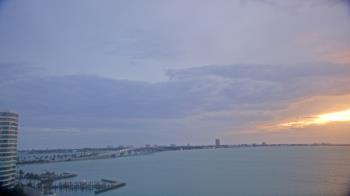 Weather camera view of Van Wezel Performing Arts Hall.