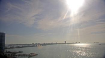 Weather camera view of Van Wezel Performing Arts Hall.