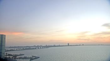 Weather camera view of Van Wezel Performing Arts Hall.