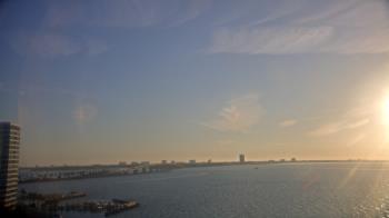 Weather camera view of Van Wezel Performing Arts Hall.