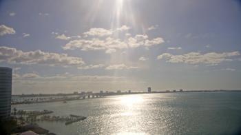 Weather camera view of Van Wezel Performing Arts Hall.