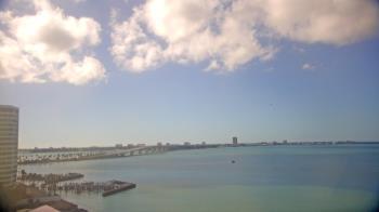 Weather camera view of Van Wezel Performing Arts Hall.