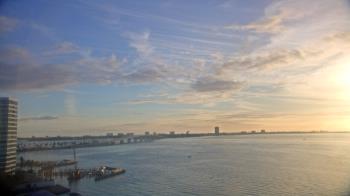 Weather camera view of Van Wezel Performing Arts Hall.