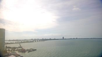 Weather camera view of Van Wezel Performing Arts Hall.