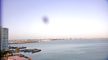 Weather camera view of Van Wezel Performing Arts Hall.