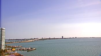 Weather camera view of Van Wezel Performing Arts Hall.