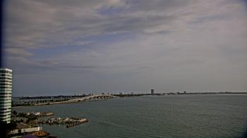 Weather camera view of Van Wezel Performing Arts Hall.
