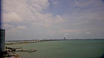 Weather camera view of Van Wezel Performing Arts Hall.