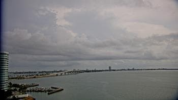Weather camera view of Van Wezel Performing Arts Hall.