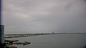 Weather camera view of Van Wezel Performing Arts Hall.