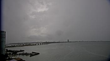 Weather camera view of Van Wezel Performing Arts Hall.