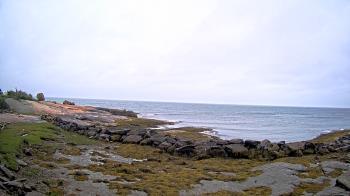 Weather camera view of Outer Island (Thimble Island Group).