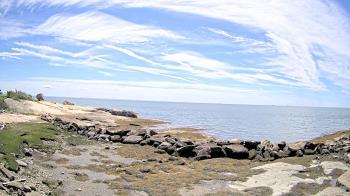 Weather camera view of Outer Island (Thimble Island Group).