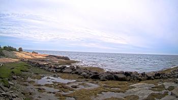 Weather camera view of Outer Island (Thimble Island Group).