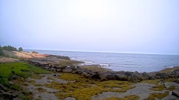 Weather camera view of Outer Island (Thimble Island Group).