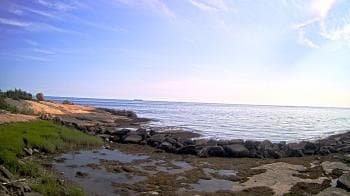 Weather camera view of Outer Island (Thimble Island Group).