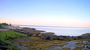 Weather camera view of Outer Island (Thimble Island Group).