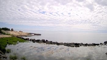 Weather camera view of Outer Island (Thimble Island Group).
