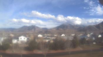 Weather camera view of Blue Peak HS.