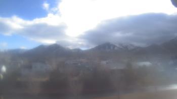 Weather camera view of Blue Peak HS.