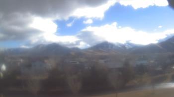 Weather camera view of Blue Peak HS.