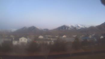 Weather camera view of Blue Peak HS.