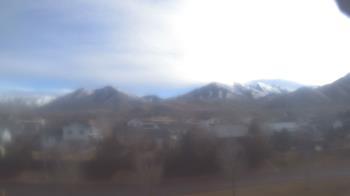 Weather camera view of Blue Peak HS.