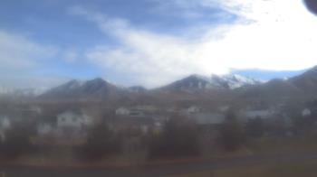 Weather camera view of Blue Peak HS.