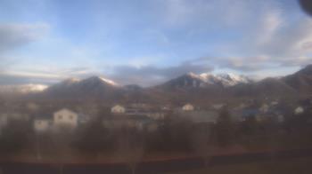 Weather camera view of Blue Peak HS.