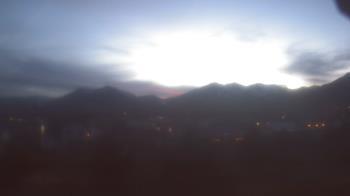 Weather camera view of Blue Peak HS.