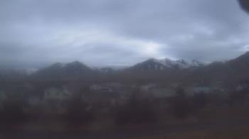 Weather camera view of Blue Peak HS.