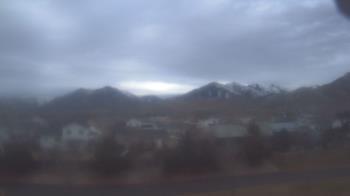 Weather camera view of Blue Peak HS.