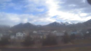 Weather camera view of Blue Peak HS.