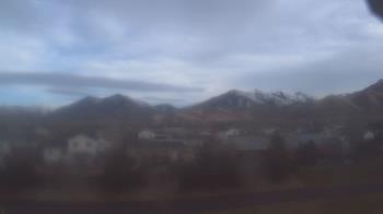 Weather camera view of Blue Peak HS.