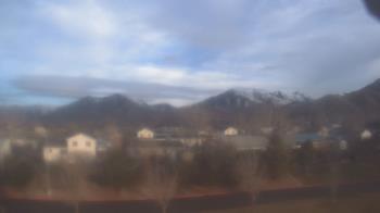 Weather camera view of Blue Peak HS.