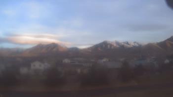 Weather camera view of Blue Peak HS.