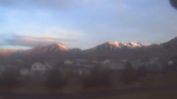 Weather camera view of Blue Peak HS.