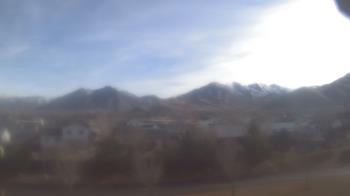 Weather camera view of Blue Peak HS.