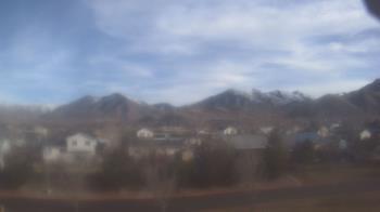 Weather camera view of Blue Peak HS.