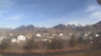 Weather camera view of Blue Peak HS.