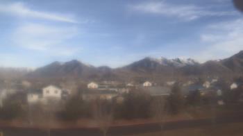 Weather camera view of Blue Peak HS.