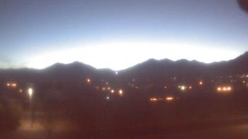 Weather camera view of Blue Peak HS.