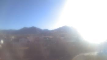 Weather camera view of Blue Peak HS.