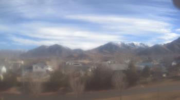 Weather camera view of Blue Peak HS.