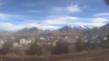 Weather camera view of Blue Peak HS.