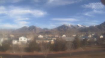 Weather camera view of Blue Peak HS.