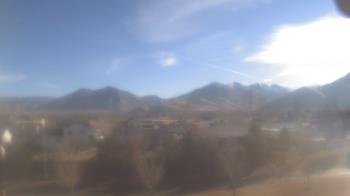 Weather camera view of Blue Peak HS.