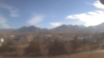 Weather camera view of Blue Peak HS.